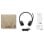 Auriculares Lenovo 4XD1K18260 com fio USB Tipo A para uso profissional com microfone boom preto