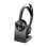 Auriculares Poly Voyager Focus 2 sem fios Bluetooth USB-C/A com Cancelamento de Ruído Preto
