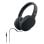 Auricular T'nB TRAVEL 2 plegable negro circumaural con micrófono y cable desmontable 1,2m