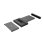 Caja externa SSD Lindy 43359 M.2 SATA USB 3.2 Gen 2 Type-C Negro Aluminio
