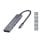 Hub USB-C Conceptronic DONN23G 4K Ultra HD Gris 2x USB-A HDMI Lector SD/TF 100W Power Delivery