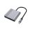 Conceptronic DONN13G Hub USB 3.2 Gen 1 Type-C 100 W HDMI 4K Ultra HD Cinzento
