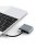 Adattatore Conceptronic DONN16G USB 3.2 Gen 1 Type-C 100W 4K Ultra HD Grigio