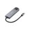 Adattatore USB-C a Ethernet Equip 133496 2.5G, 2x USB-A, 2x USB-C, Alluminio, 100W PD