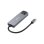 Adattatore USB-C a Ethernet Equip 133496 2.5G, 2x USB-A, 2x USB-C, Alluminio, 100W PD