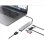 Adaptador USB-C Equip 133494 7 en 1 HDMI 4K 100W USB PD Aluminio Plata