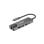 Adaptador USB-C Equip 133489 5 en 1 4K HDMI 2xUSB-A Ethernet Gigabit PD100W Aluminio Gris