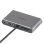 Hub USB Tipo C iggual 8 em 1 2xHDMI 2xUSB RJ45 PD100W Cinza Hub USB Tipo C iggual 8 em 1 2xHDMI 2xUSB RJ45 PD100W Cinza