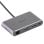 Hub USB Tipo C iggual 8 em 1 2xHDMI 2xUSB RJ45 PD100W Cinza Hub USB Tipo C iggual 8 em 1 2xHDMI 2xUSB RJ45 PD100W Cinza