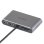 Hub USB Tipo C iggual 8 em 1 2xHDMI 2xUSB RJ45 PD100W Cinza Hub USB Tipo C iggual 8 em 1 2xHDMI 2xUSB RJ45 PD100W Cinza