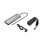 Docking Station USB-C i-tec Metal Nano 2x Display HDMI 100W PD + Cargador 100W Gris