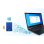 Docking Station USB-C i-tec Metal Nano 2x Display HDMI 100W PD + Cargador 100W Gris
