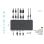 I-Tec Dual 4K Docking Station Base de Conexão USB 3.0/USB-C/Thunderbolt 3 Dual 4K 100W 2xDP 2xHDMI PD Gen2