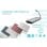 I-Tec Metal Nano Dock Estação de Acoplamento 3x Display Power Delivery 100W Prateada