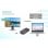 Thunderbolt 3 USB-C Dual 4K Docking Station i-tec 60W Ethernet Schwarz