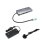Docking Station USB-C i-tec Metal Nano HDMI/VGA LAN y Cargador 112W Plata Universal