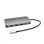 Docking Station USB-C i-tec Metal Nano HDMI/VGA LAN y Cargador 112W Plata Universal