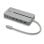 Lindy 43360 Dock USB-C com 2x HDMI, 2x USB-A, 1x USB-C, 3.5mm e RJ-45 Prateado/Branco