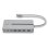Lindy 43360 Dock USB-C com 2x HDMI, 2x USB-A, 1x USB-C, 3.5mm e RJ-45 Prateado/Branco
