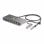 Concentrador USB StarTech.com HB31C2A1CS RS232 Ethernet Gigabit 2xUSB 100W PD Gris