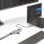 Adaptador Multiporto USB-C StarTech.com HDMI Duplo 4K30Hz 3x USB-A 5 Gbps Prata