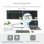 Adaptador Multiporto USB-C StarTech.com HDMI Duplo 4K30Hz 3x USB-A 5 Gbps Prata