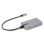 Hub USB-C StarTech VL817 3 USB-A Ports 5Gbps Gigabit Ethernet 30cm Grau