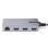 Hub USB-C StarTech VL817 3 USB-A Ports 5Gbps Gigabit Ethernet 30cm Grau