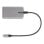Hub USB-C StarTech VL817 3 USB-A Ports 5Gbps Gigabit Ethernet 30cm Grau