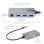 USB-C Hub 3 Port USB-A 5Gbps Gigabit Ethernet 10/100/1000Mbps 30cm Kabel USB 3.2 Gen 1 USB-C Hub