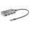 Hub USB-C StarTech VL817 3 USB-A Ports 5Gbps Gigabit Ethernet 30cm Grau