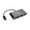 Adaptador USB-C Tripp Lite U444-06N-H4GUB-C HDMI 4K, USB-A, Ethernet, PD 60W, Thunderbolt 3