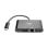 Adaptador USB-C Tripp Lite U444-06N-H4GUB-C HDMI 4K, USB-A, Ethernet, PD 60W, Thunderbolt 3