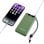 Bateria externa Intenso 7332037 de polímero de lítio 10000 mAh verde