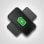 Carregador sem fios OtterBox Fast Charge Qi Wireless 10000 mAh preto