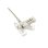 Fechadura Kensington Slim NanoSaver 2.0 EQ 1,8 m Aço Inoxidável Zinco Prata