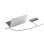 Candado Kensington N17 2.0 Fino Doble Cabezal Llave Acero Negro Plata 2 Llaves