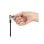 Candado portátil Kensington Universal 3 en 1, cable 1,8m, llave, carbono/plata
