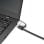 Candado portátil Kensington ClickSafe 2.0 Universal, Llave, 1,8m, 3 anclajes, Acero al carbón, Negro