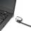 Candado portátil Kensington ClickSafe 2.0 Universal, Llave, 1,8m, 3 anclajes, Acero al carbón, Negro