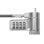 Kabelschloss Targus ASP96RGL 2 m Zahlenkombination Stahl Silber Kabelschloss Targus ASP96RGL 2 m Zahlenkombination Stahl Silber