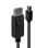 Cable Mini DisplayPort a DisplayPort Lindy 41648 5m 2560x1600p Macho-Macho Oro Negro