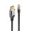 Cable Lindy 36310 Mini DisplayPort a DisplayPort 0,5m Macho/Macho Resolución 4K Gris