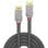 Cable DisplayPort Lindy 36301 1m Macho-Macho Gris Transferencia 21,6Gbps PVC