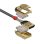 Cable DisplayPort Lindy 36297 15m macho-macho 4K@30Hz chapado en oro PVC AWG24