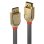 Cable DisplayPort Lindy 36297 15m macho-macho 4K@30Hz chapado en oro PVC AWG24