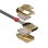Cable DisplayPort Lindy 36297 15m macho-macho 4K@30Hz chapado en oro PVC AWG24