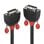 Cable DVI-D Lindy 36258 5m macho-macho negro AWG28 soporte WUXGA RoHS REACH UL