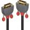 Cabo DVI-D Lindy 36223 3m Dual Link AWG28 Ouro PVC Preto