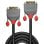 DVI-D Kabel Lindy 36222 2m Stecker/Stecker Dual Link Gold Schwarz PVC